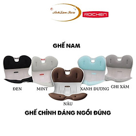 Mua  Ghế Roichen - chính hãƞg  Ghế chỉnh dáng ngồi đúng Roichen - Hàn Quốc (Made in Korea). Dùng cho Nam  Nữ  Trẻ em - Tặng 10 miếng dán đa năng không cần khoan đục trị giá 100K