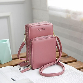 Túi xách nữ đeo chéo đựng điện thoại Forever Young 3 khóa thời trang cao cấp DT3N Danfashion