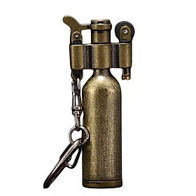 Mua Vỏ hộp quẹt bật lửa xăng đá mini có móc treo khóa HY-739