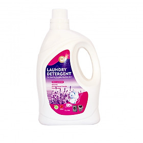 Nước giặt xả thiên nhiên hương hoa oải hương GW (5L)