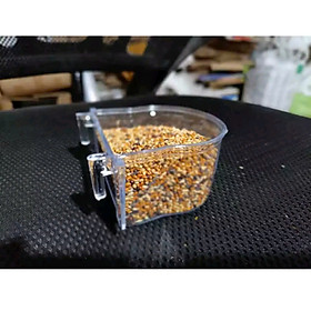 COMBO 2 CÁI CÓNG C3 DÙNG ĐỰNG THỨC ĂN CHO CHIM, VẸT