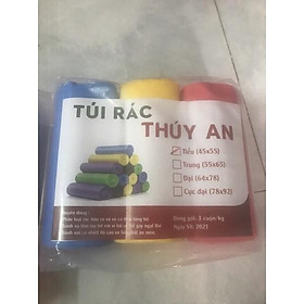 Mua TÚI RÁC 1kg 3 CUỘN - Túi Đựng Rác Gia Đình Thúy An