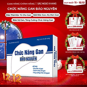 Thực phẩm bảo vệ sức khỏe Viên uống Chức năng gan Bảo Nguyên