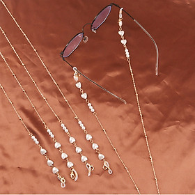 Dây đeo kính phụ kiện chống rơi kính glasses chain mix trái tim sweet ngọt ngào cho team 4 mắt nam và nữ unisex