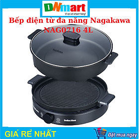 Bếp điện từ đa năng Nagakawa NAG0716, Hàng chính hãng