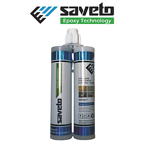 Keo chít mạch Saveto Epoxy hai thành phần - 18 màu - Hàng chính hãng