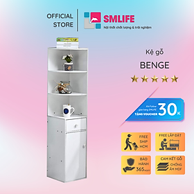 Mua Giá sách bằng gỗ thiết kế tiện lợi SMLIFE Benge