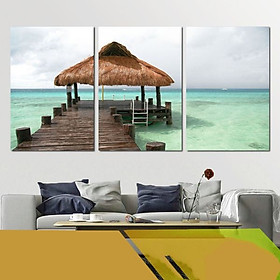 Tranh Treo Tường Hiện Đại Phòng Khách - Biển T3M-BIEN--29
