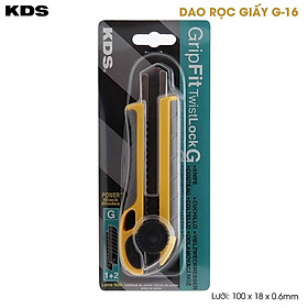 DAO RỌC GIẤY KHÓA XOAY KDS G-16