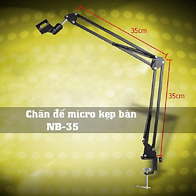 Mua Chân Đế Micro Kẹp Bàn Thu Âm Livestream