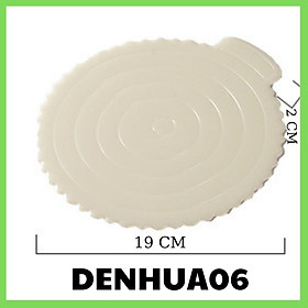 Mua Đế Bánh Sinh Nhật Bánh Kem Hình Tròn Màu Trắng Bằng Nhựa Cao Cấp Tái Sử Dụng Nhiều Lần - DENHUA