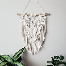 Mua Mành macrame treo tường trang trí phòng ngủ  homestay  quán cafe (W37)
