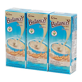 Lốc 3 Sữa Hạt Ngũ Cốc ít đường 4Care Balance 180ml