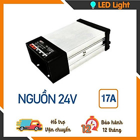 Nguồn NHÔM 24V 17A Ngoài Trời