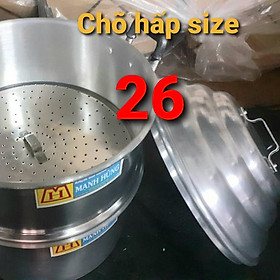Mua Chõ nhôm  hấp đồ xôi 4 5 7kg  chõ 26 28 30  chõ nhôm chuyên hấp xôi