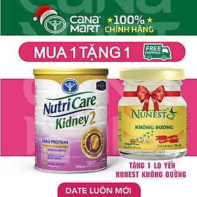 Sữa bột cho người chạy thận Nutricare Kidney 2 giảm protein & giúp cân bằng điện giải, kiểm soát đường huyết (900g)