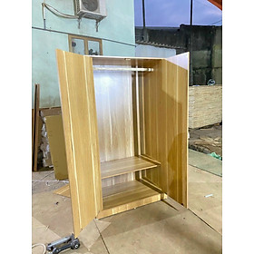Mua Tủ Treo Quần Áo  Treo Đồ Màu Vân Gỗ 2 Cánh