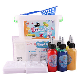 8 Colors DIY Handmade Water Elves Sea Baby Painting Toys Pretend Play Kit for Age 3+ Boys & Girls