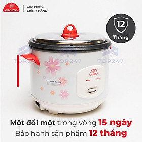 Nồi Cơm Điện Kim Cương 1.8 Lít Nắp Rời Chống Dính - Hàng Chính Hãng