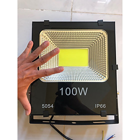 Mua Đèn Pha led Cao cấp 100w chống nước COB 220V (Đủ công suất)