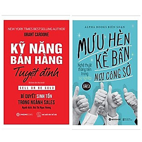 Combo 2 cuốn giúp bạn thành công trong công việc: Mưu Hèn Kế Bẩn Nơi Công Sở (Tập 2) + Kỹ Năng Bán Hàng Tuyệt Đỉnh