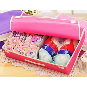 Mua Hộp đựng đồ lót 16 ngăn có nắp đậy tiện dụng