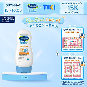 Sữa tắm gội dịu lành cho bé Cetaphil Baby Wash & Shampoo with Organic Calendula 230ml