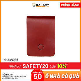 Ví Bóp Nam Nữ Nhỏ Gọn Thời Trang Độc Đáo Da Bò Thật Handmade Galaxy Store GVU (11x8cm)