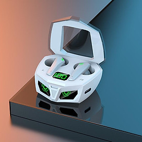 Tai nghe Bluetooth không dây tai nghe trong tai nghe âm thanh stereo sạc điện không dây chất lượng cao cho thể thao và trò chơi trên màu sắc