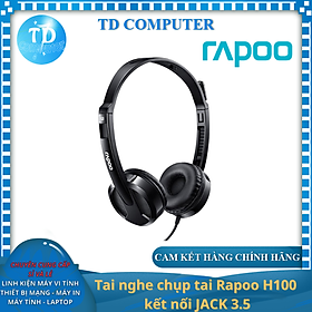 Mua Tai nghe chụp tai Rapoo H100 kết nối JACK 3.5 - Hàng chính hãng