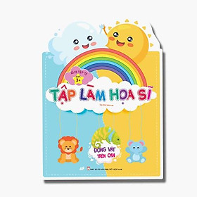 Download sách Sách Tô Màu Tập Làm Họa Sĩ - Bé Tập Tô Động Vật Trên Cạn