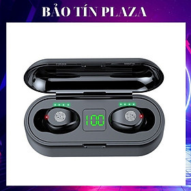 Tai nghe bluetooth không dây F9 True wireless Dock Sạc có Led...
