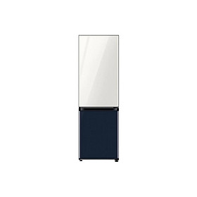 Mua  Hàng chính hãng  Tủ lạnh BESPOKE 2 Cửa Ngăn Đông Dưới Samsung 339L Trắng/Xanh Navy (RB33T307029)