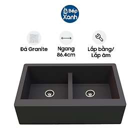 Chậu Rửa Chén Carysil REC2 - Đá Granite - Hàng Chính Hãng