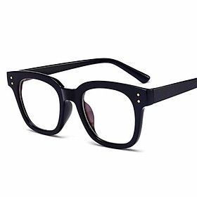 Gọng Kính xinh, Gọng Kính cận, Kính Mắt vuông nhựa đen thời trang GMWW01 + tặng tuavit Kính Xinh mini đa năng