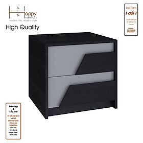 [Happy Home Furniture] PONIX, Táp đầu giường 2 ngăn kéo, 50cm x 45cm x 46cm ( DxRxC), THK_110