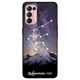 Ốp lưng dành cho Oppo Reno 5 mẫu Cung Hoàng Đạo - Aquarius