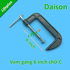 Vam cảo chữ C DAISON 6 inch