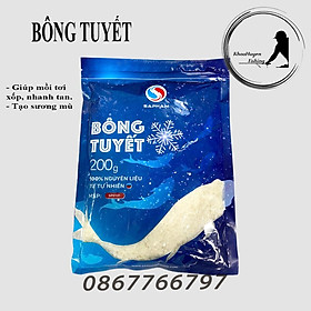 Mồi câu cá Bông Tuyết SaPham Fishing - Gói 200g - KhoaHuyen Fishing