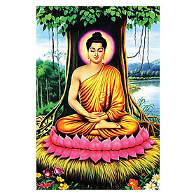 Tranh Phật Giáo Phật Thích Ca Mâu Ni 2040 (35 x 50 cm)