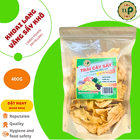 KHOAI LANG VÀNG SẤY KHÔ TÂN LỘC PHÁT - BỊCH 400G