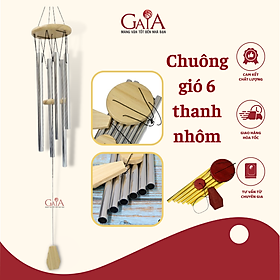 Mua Chuông gió Thanh Nhôm Trắng