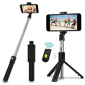 Gậy Chụp Ảnh Tự Sướng Bluetooth 3 Chân Đa Năng Tripod K07 Chụp Hình Selfie