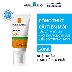 Kem chống nắng giảm bóng nhờn La Roche Posay Anthelios XL Dry Touch 50ml