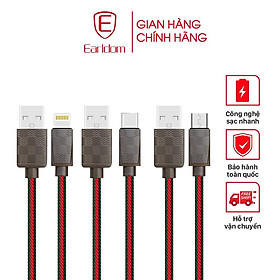 Mua Cáp sạc dù Earldom EC-054 màu đỏ xanh  7 lõi - Hàng chính hãng