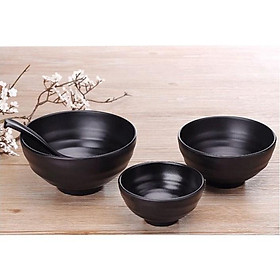 Mua Bát cơm đen LBW045S | Bát con melamine đen nhám