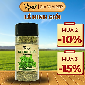 Lá Kinh Giới Vipep Hũ Nhựa 20g - Gia vị Vipep