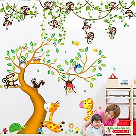 Những bước Cách vẽ con khỉ leo cây đơn giản và ngộ nghĩnh