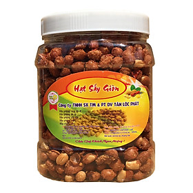 500G HŨ ĐẬU PHỘNG SẤY TỎI ỚT GIÒN NGON
