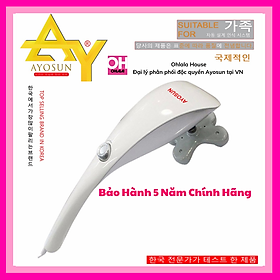 Chính hãng Ayosun- Máy massage cầm tay 11 đầu Ayosun Hàn Quốc